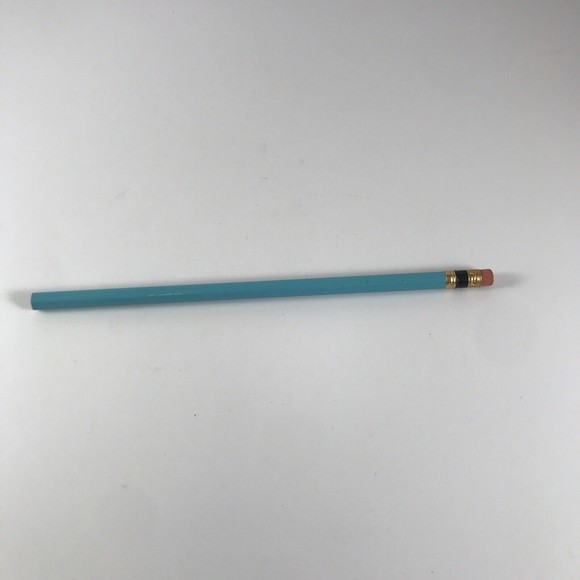VTG Eberhard Faber Colorbrite Erasable Light Blue 4105 Pencil USA Woodclinched - Picture 5 of 7